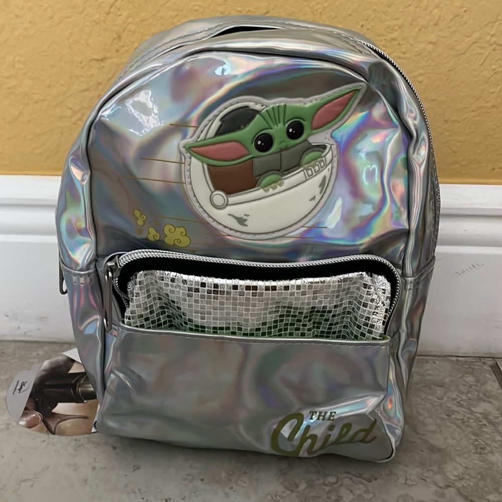Baby yoda mini backpack